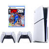 PS5 Slim 1 TB Pack mit NBA 2K26 und zusätzlichem Controller
