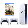 Pack PS5 Slim 1 TB mit Ghost of Yōtei + zusätzlichem Controller
