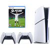 PS5 Slim 1 TB-Paket mit FIFA 25 und zusätzlichem Controller